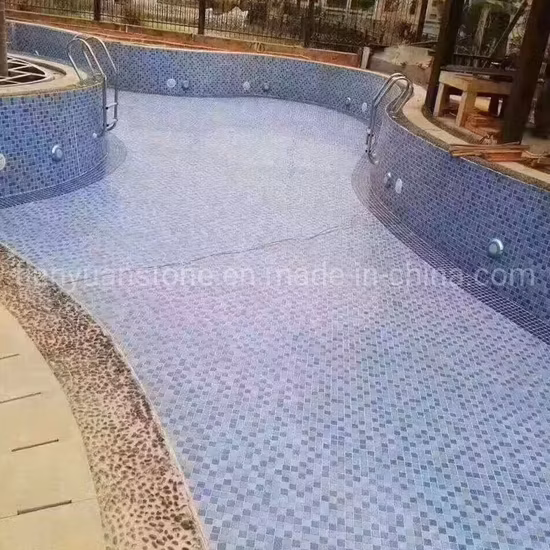 Дизайн бассейна, художественная стеклянная мозаика, океанские рыбы, стеклянная мозаика для бассейна, фрески